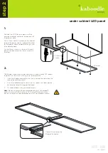 Предварительный просмотр 2 страницы Kaboodle W50556 Installation Manual