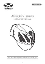 Предварительный просмотр 38 страницы Kabuto AERO-R2 Series Instruction Manual