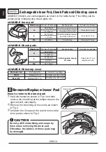 Предварительный просмотр 19 страницы Kabuto avand2 Instruction Manual