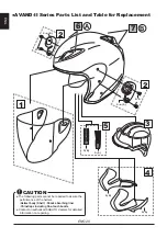 Предварительный просмотр 21 страницы Kabuto avand2 Instruction Manual