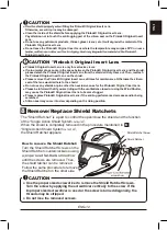 Preview for 14 page of Kabuto Japan FF-5V Instruction Manual