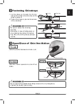 Preview for 8 page of Kabuto Japan RT33 Instruction Manual