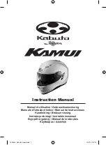 Kabuto KAMUI Instruction Manual preview