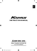 Предварительный просмотр 2 страницы Kabuto KAMUI Instruction Manual