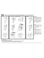 Предварительный просмотр 1 страницы KAC WCP1A series Installation Instructions