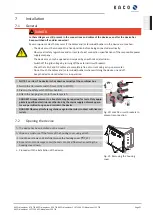 Предварительный просмотр 21 страницы Kaco 1001623 Manual