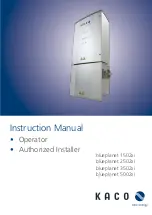 Kaco blueplanet 1502xi Instruction Manual preview