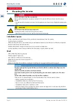 Preview for 14 page of Kaco Powador 7700 Operating Instructions Manual