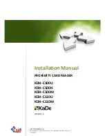 Preview for 1 page of Kade KDH-C100U Installation Manual