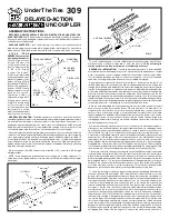 Kadee HO Scale Under The Ties 309 Assembly Instructions preview