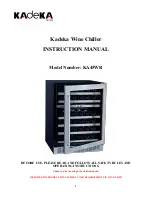 Kadeka KA45WR Instruction Manual preview