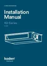 Kaden KD Series Installation Manual preview