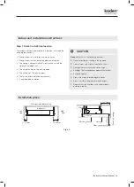 Preview for 9 page of Kaden KDI Series Installation Manual