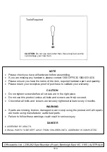 Предварительный просмотр 3 страницы Kadink KDEXCTB1CH Assembly Instructions Manual