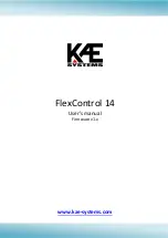 Предварительный просмотр 1 страницы KAE Systems FlexControl 14 User Manual