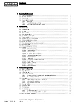 Preview for 3 page of KAESER KOMPRESSOREN HBPI pr Installation And Operating Manual