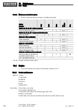 Предварительный просмотр 114 страницы KAESER KOMPRESSOREN M170 Service Manual