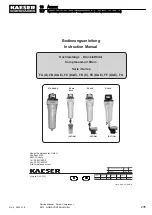 Preview for 247 page of KAESER KOMPRESSOREN M170 Service Manual