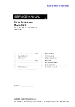 KAESER SM 8 Service Manual preview