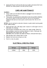 Preview for 5 page of Kaffe KF2010 Operating And Safety Instructions