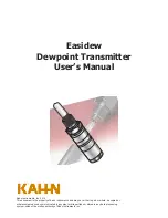 Preview for 1 page of Kahn Easidew User Manual