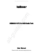 kaiboer HDMAX H1073 User Manual preview