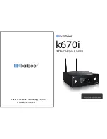 kaiboer k670i User Manual preview