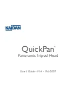 Kaidan QuickPan User Manual предпросмотр