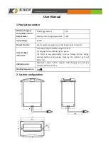 Предварительный просмотр 1 страницы Kaidi KDDY101 User Manual