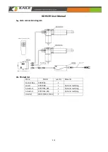 Kaidi KDH139 User Manual предпросмотр