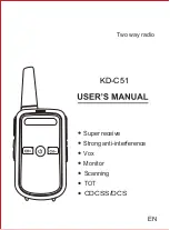 Kailing Electronic KD-C51 User Manual preview