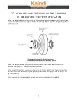 Preview for 9 page of Kaindl BSG 20/2 Operation Manual