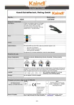 Предварительный просмотр 23 страницы Kaindl RMS-NC Operation Manual