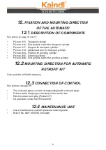 Предварительный просмотр 8 страницы Kaindl SSG 600-A-DC Operating Instruction