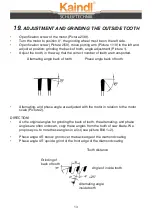 Предварительный просмотр 13 страницы Kaindl SSG 600-A-DC Operating Instruction