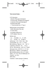 Preview for 7 page of Kaindl Windmaster 2 Operating Instructions Manual