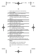 Предварительный просмотр 18 страницы Kaindl Windmaster 2 Operating Instructions Manual