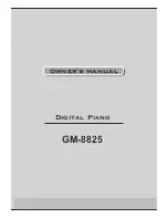 Preview for 1 page of Kaino GM-8825 Owner'S Manual