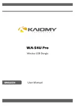 Preview for 1 page of KAIOMY WA-54U Pro User Manual