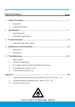 Preview for 2 page of Kaisai FLY INVERTER Series Service Manual