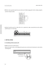 Предварительный просмотр 14 страницы Kaisai GOLD AU-100CX Installation Manual