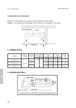 Предварительный просмотр 36 страницы Kaisai GOLD AU-100CX Installation Manual