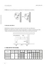 Предварительный просмотр 8 страницы Kaisai GOLD AU-100H6 Installation Manual