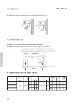 Предварительный просмотр 28 страницы Kaisai GOLD AU-100H6 Installation Manual