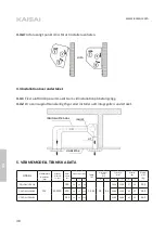 Предварительный просмотр 38 страницы Kaisai GOLD AU-100H6 Installation Manual