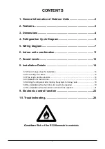 Preview for 2 page of Kaisai K2OC-18HFN32 Service Manual