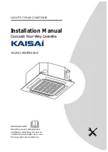 Kaisai KCA3I-09HRG32X Installation Manual предпросмотр