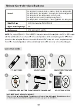 Предварительный просмотр 43 страницы Kaisai KFS-48HRG32X Owners & Installation Manual