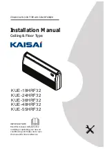 Kaisai KOD30U-36HFN32X Installation Manual preview