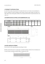 Предварительный просмотр 12 страницы Kaisai SILVER AG-100CX Installation Manual